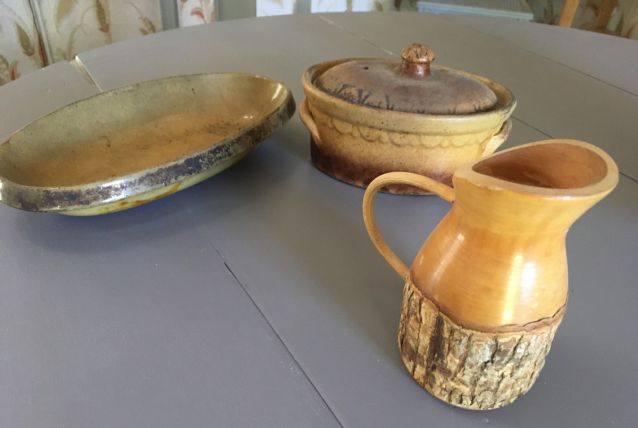 Joli trio d'ustensiles de table