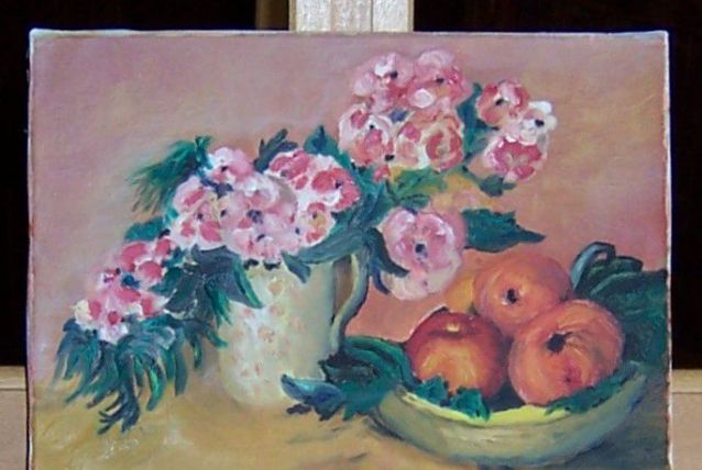 Tableau - Huile sur toile.