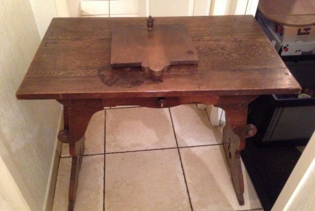 Meuble de bureau en bois massif