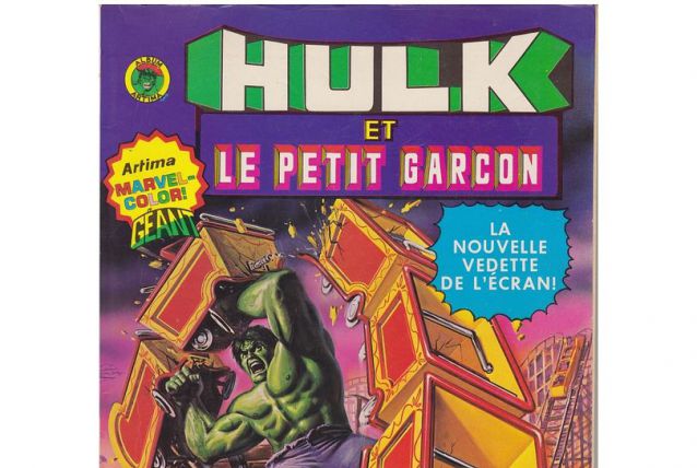 BD Hulk et le petit garçon