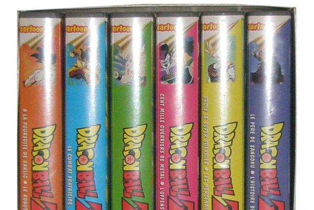 Coffret cassettes VHS Dragon Ball Z, Volumes 1 à 6
