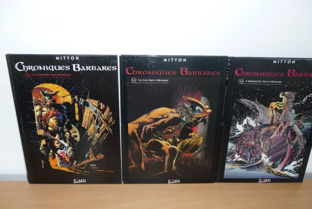 BD ‘’Chroniques Barbares’’ – 3 Premiers tomes 