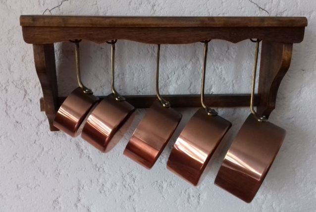 Casseroles en cuivre