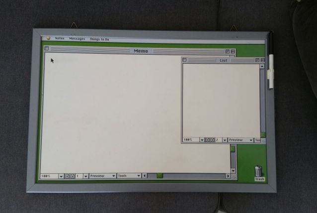 Cadre décoration écran ordinateur informatique