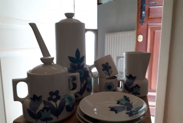 Service a café années 70