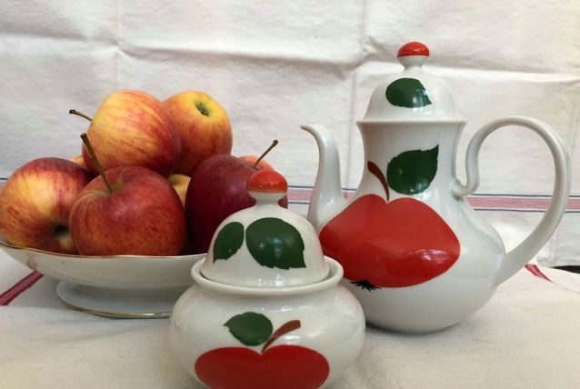 Service à café, sucrier Porcelaine Bavaria Pop Kitsch