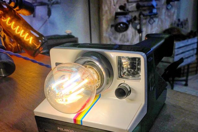 Lampe appareil photo Polaroïd 