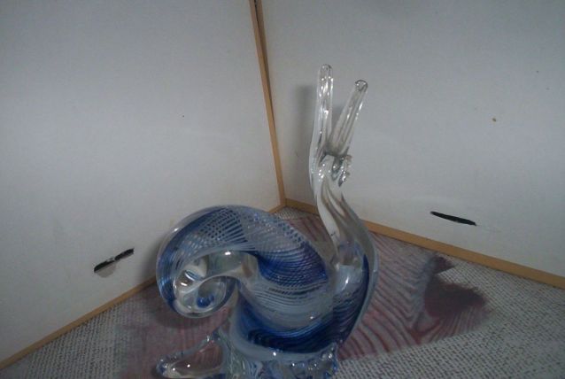 FIGURINE ESCARGOT EN VERRE