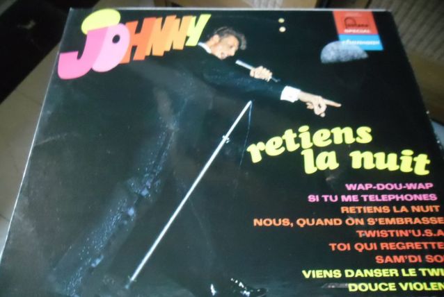 33T/LP JOHNNY HALLYDAY  RETIENS LA NUIT  FONTANA