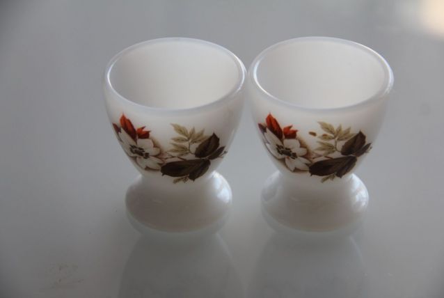 Lot de 2 coquetiers vintage excellent état