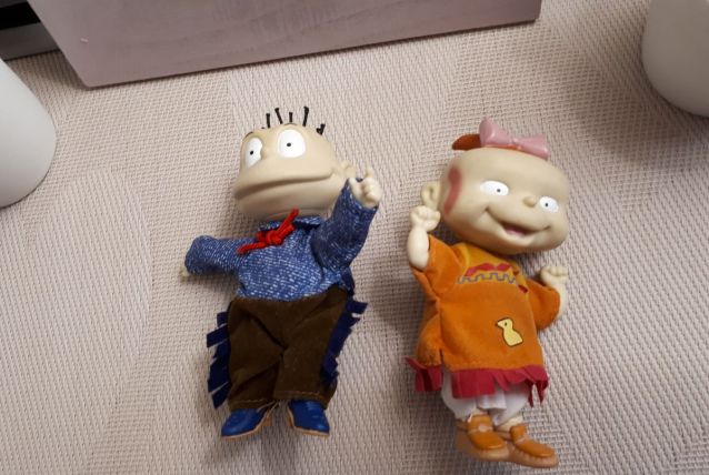 Lot de 2 petites poupées Razmoket