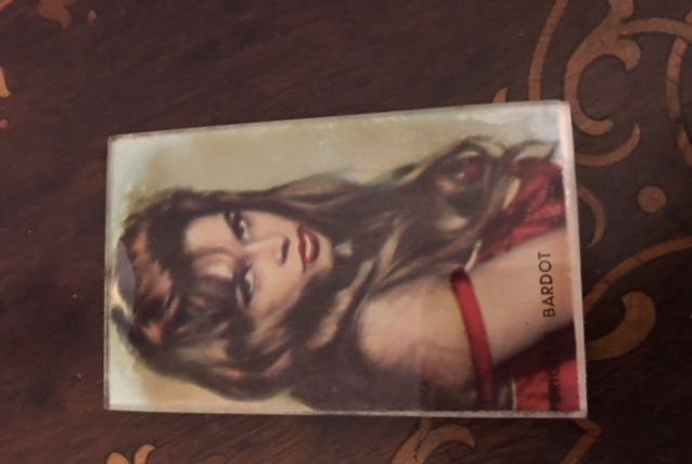 Brigitte Bardot miroir Vintage  VENDU