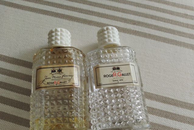 Flacon eau de Cologne Roger et Gallet
