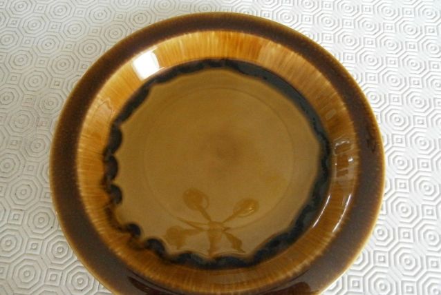 Assiette en faïance de Gien