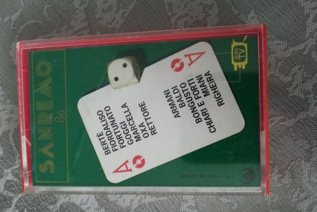 K7 audio — Sanremo '86