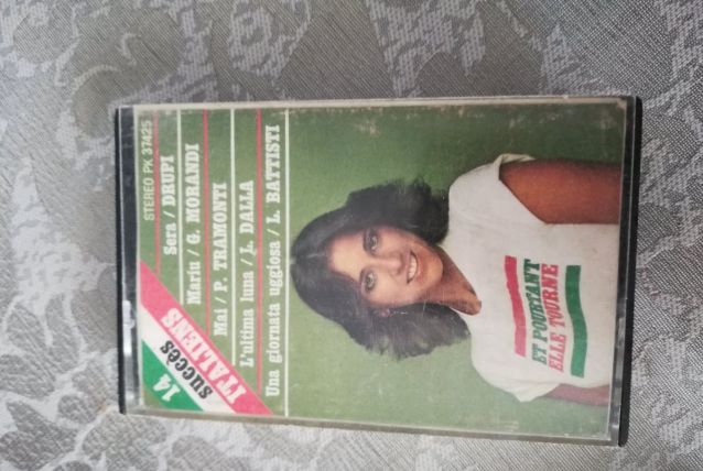 K7 audio — 14 succès italiens