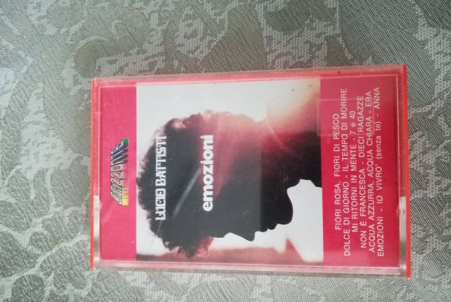 K7 audio  — Lucio Battisti - Emozioni