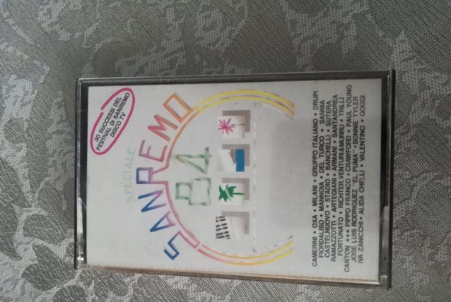 K7 audio — Sanremo 84'