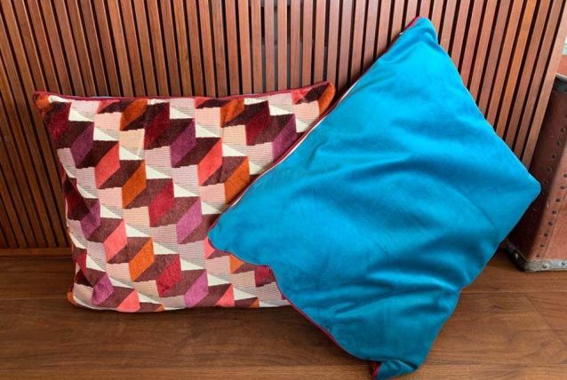 Coussins velours