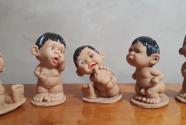 Petit personnages piti gesto collection rare neuf   1975