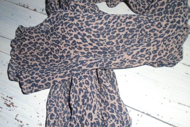 Foulard léopard
