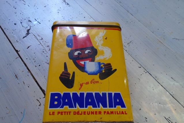 Boite en métal Banania