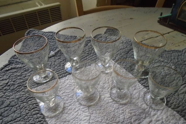 8 petits verres de bistrot