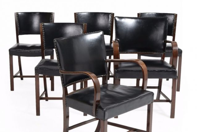 Fritz Hansen : Ensemble de 4 chaises