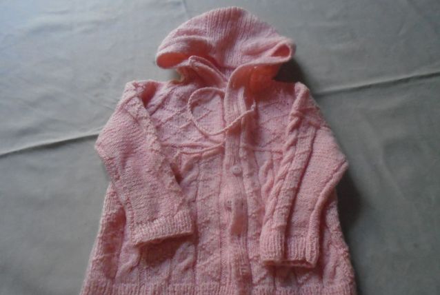 Pull Burnou rose