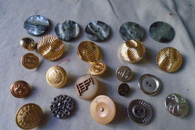Boutons vintage