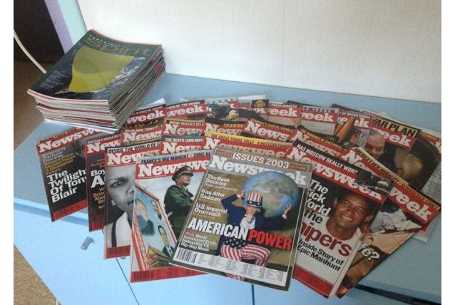 LOT DE 64 NEWSWEEK ANNEES 2002 ET 2003 - 