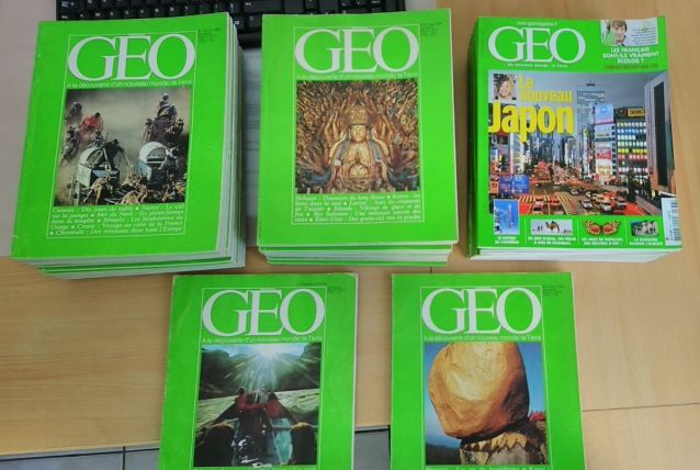 Magazines Géo 1-2 ; 4-27 et autres