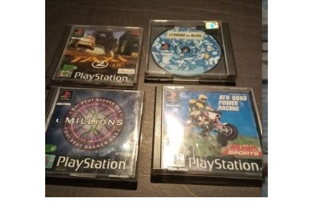 Lot 4 jeux Playstation