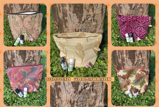 Grandes pochettes vintage