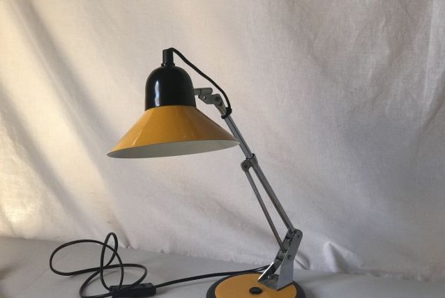Lampe bureau Aluminor 1970