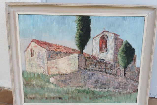 Tableau à huile 70x54.