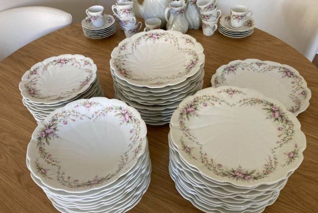 Porcelaine Limoges service assiettes