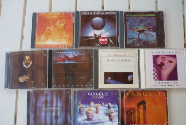 VANGELIS : 10 CD originaux