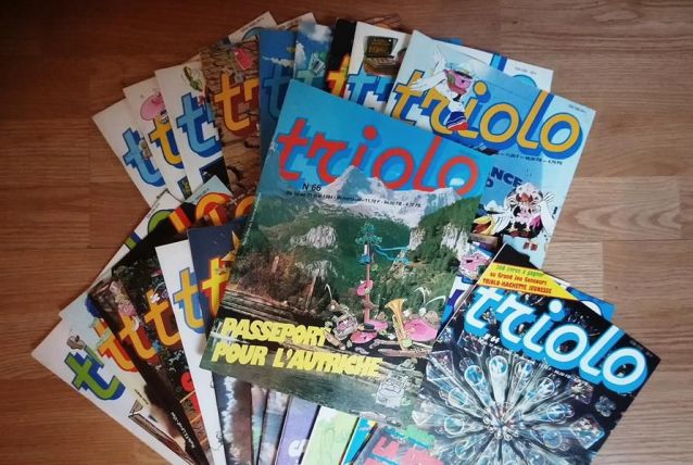 Lot de 22 numéros anciens du magazine jeunesse Triolo