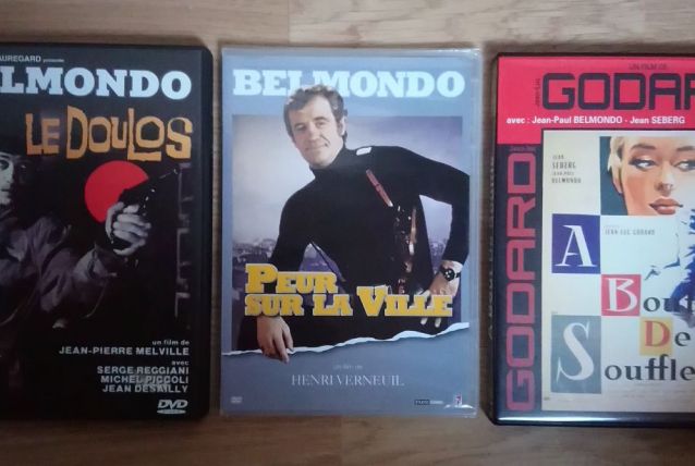 Lot de 3 DVD "Belmondo"
