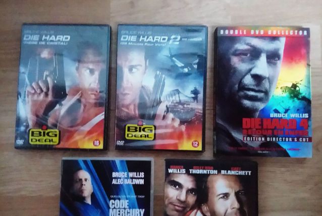 Lot de 5 DVD "Bruce Willis"