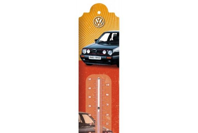 Thermomètre collection Vw Golf 2