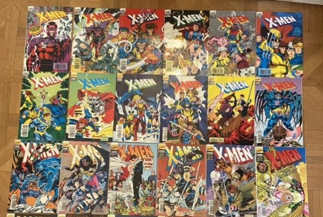 24 BD FR X-Men 1992. Collection Semic