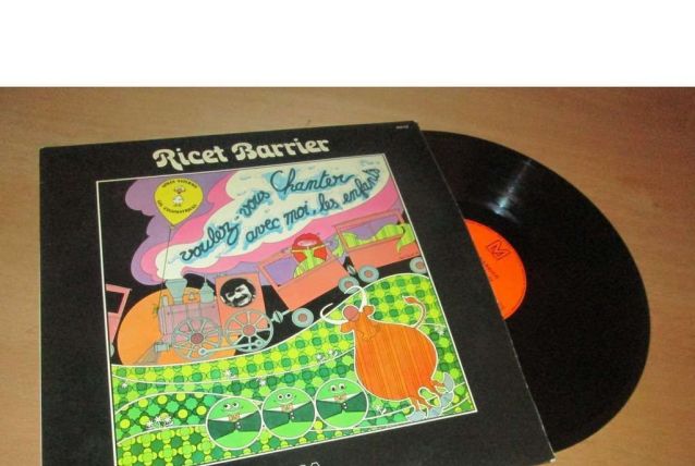 RICET BARRIER voulez-vous chanter avec moi, les enfants Lp
