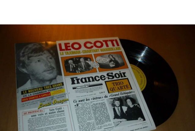 LEO COTTI le taximan - chantant marseillais AUTOPRODUCTION L