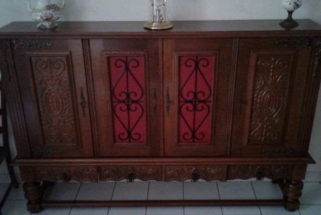 buffet de salle à manger fin années 1950