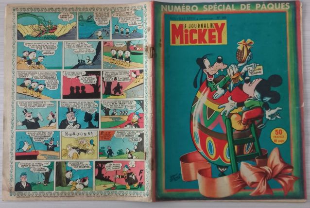 BD Journal de Mickey n° 149 année 1955