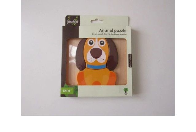 Animal puzzle en bois JOUECO