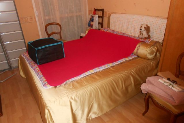 Lit 160 + tête+ parure